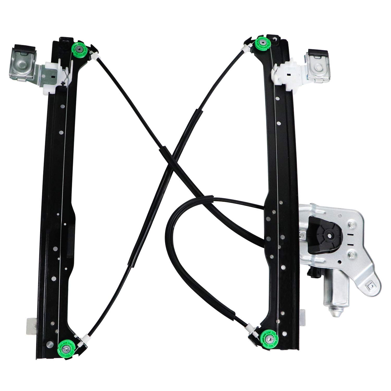 AWEHIRU Dekalaii 741-579 Conjunto de motor y regulador de la ventanilla eléctrica del lado del pasajero trasero para Cadillac Escalade 2002-2006 GMC