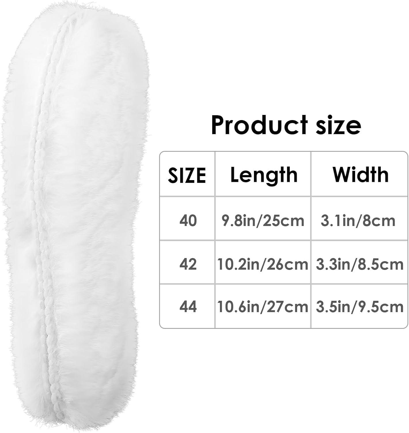 2 pares de plantillas de piel de oveja para mujeres y hombres, plantilla de lana gruesa y cálida, plantillas de zapatos de invierno, plantilla de