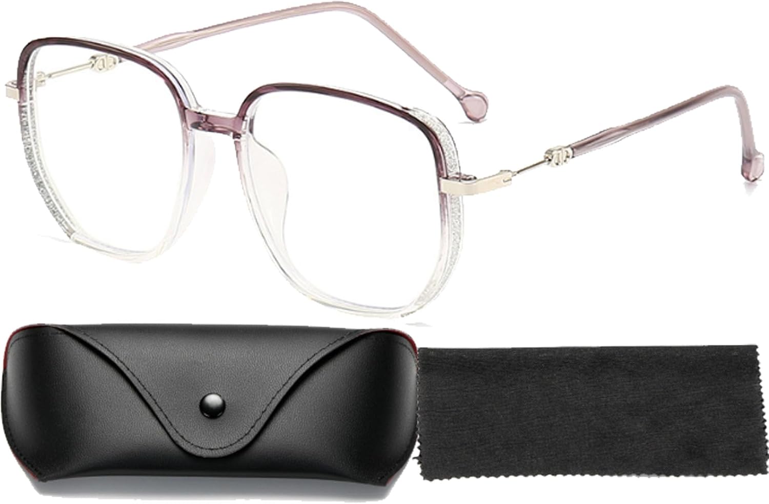Glassesify – Gafas de lectura portátiles para mujer, antiluz azul, lentes de lectura ultra ligeras, grandes fram multifocales