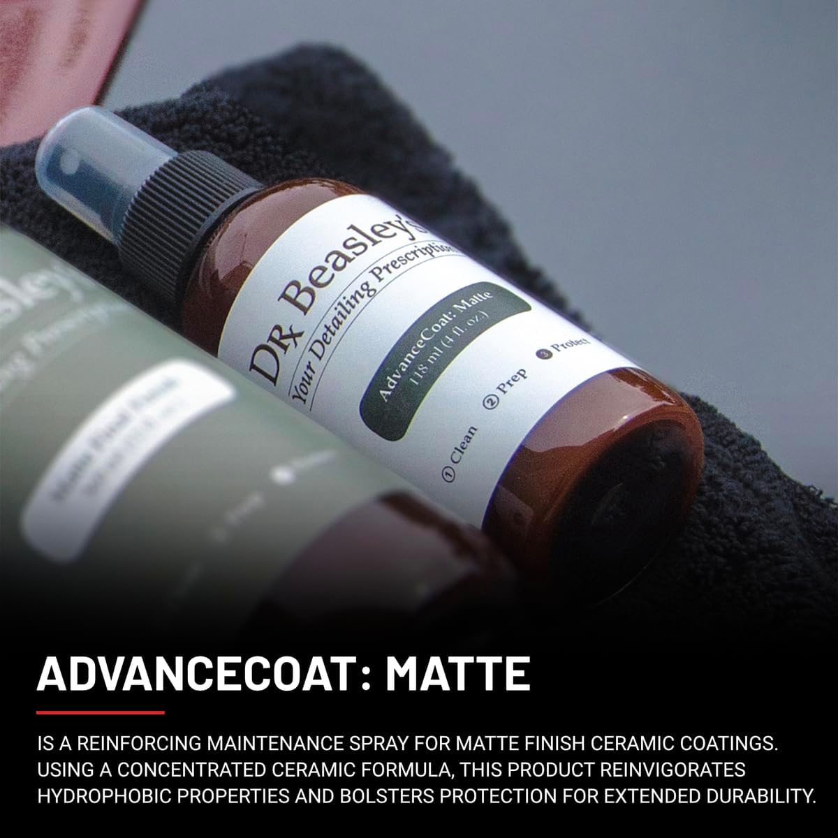 Dr. Beasley’s AdvanceCoat Mate- 12 oz. Restaura la hidrofobicidad, fácil aplicación, más de 3 meses de protección