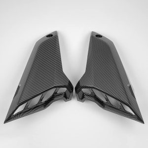 Cubierta de panel lateral para tanque de combustible para motocicleta, compatible con Y-amaha MT09 MT 09 MT-09 2017 2018 2019 2020 Accesorios Kit de Cubierta de panel lateral para tanque de combustible para motocicleta, compatible con Y-amaha MT09 MT 09 MT-09 2017 2018 2019 2020 Accesorios Kit de