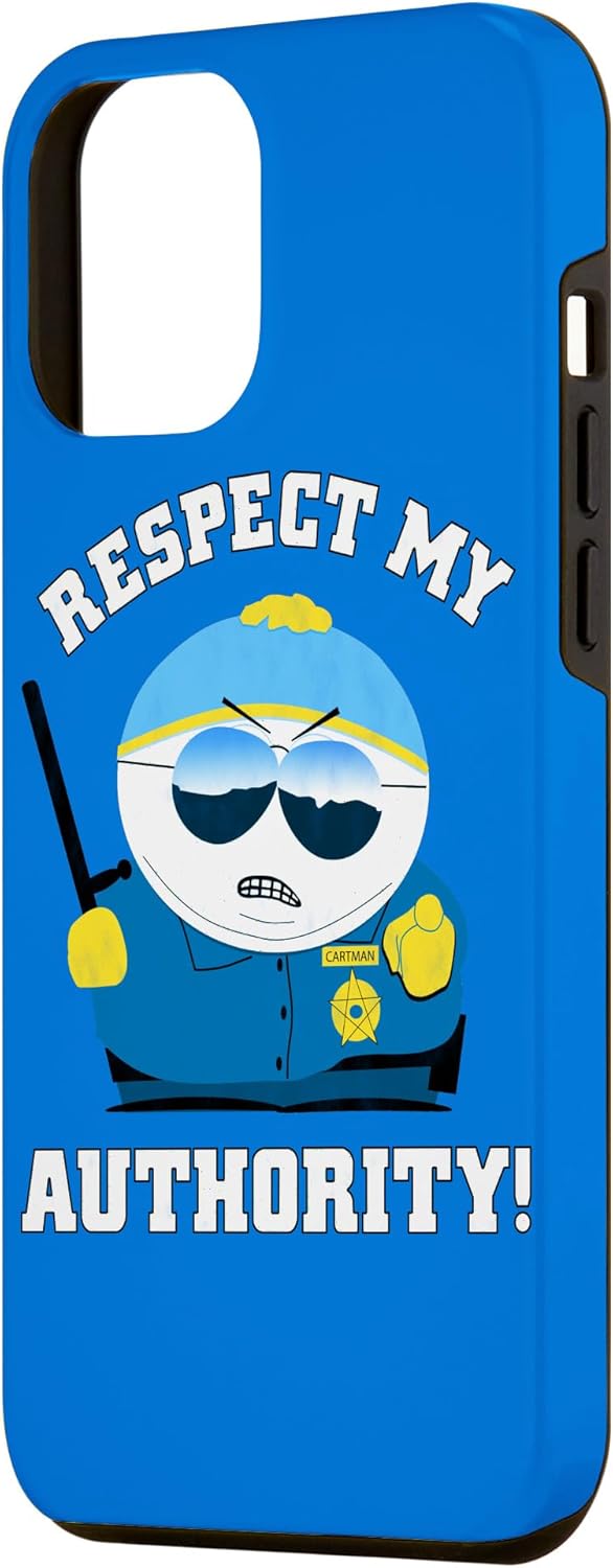 Funda para iPhone 13 Pro Max South Park Officer Cartman