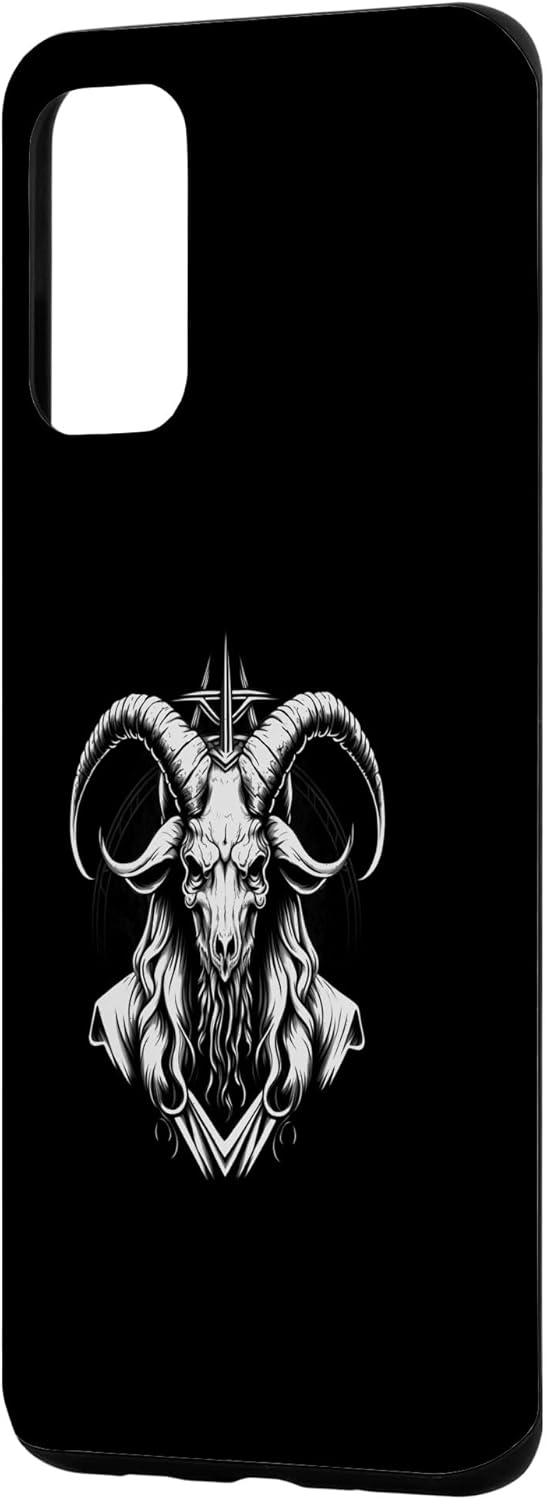Galaxy S20+ Un Baphomet con cuernos – Una funda demoníaca gótica oculta