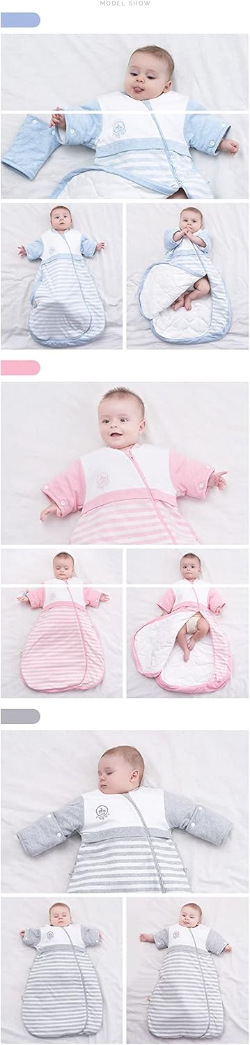 Fundas para saco de dormir para bebés, manta portátil para niños pequeños
