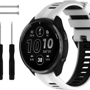 Correa de repuesto para reloj Garmin Forerunner 945935, correa de silicona suave para Garmin Forerunner 935 Running GPS Unit, banda colorida para Correa de repuesto para reloj Garmin Forerunner 945935, correa de silicona suave para Garmin Forerunner 935 Running GPS Unit, banda colorida para