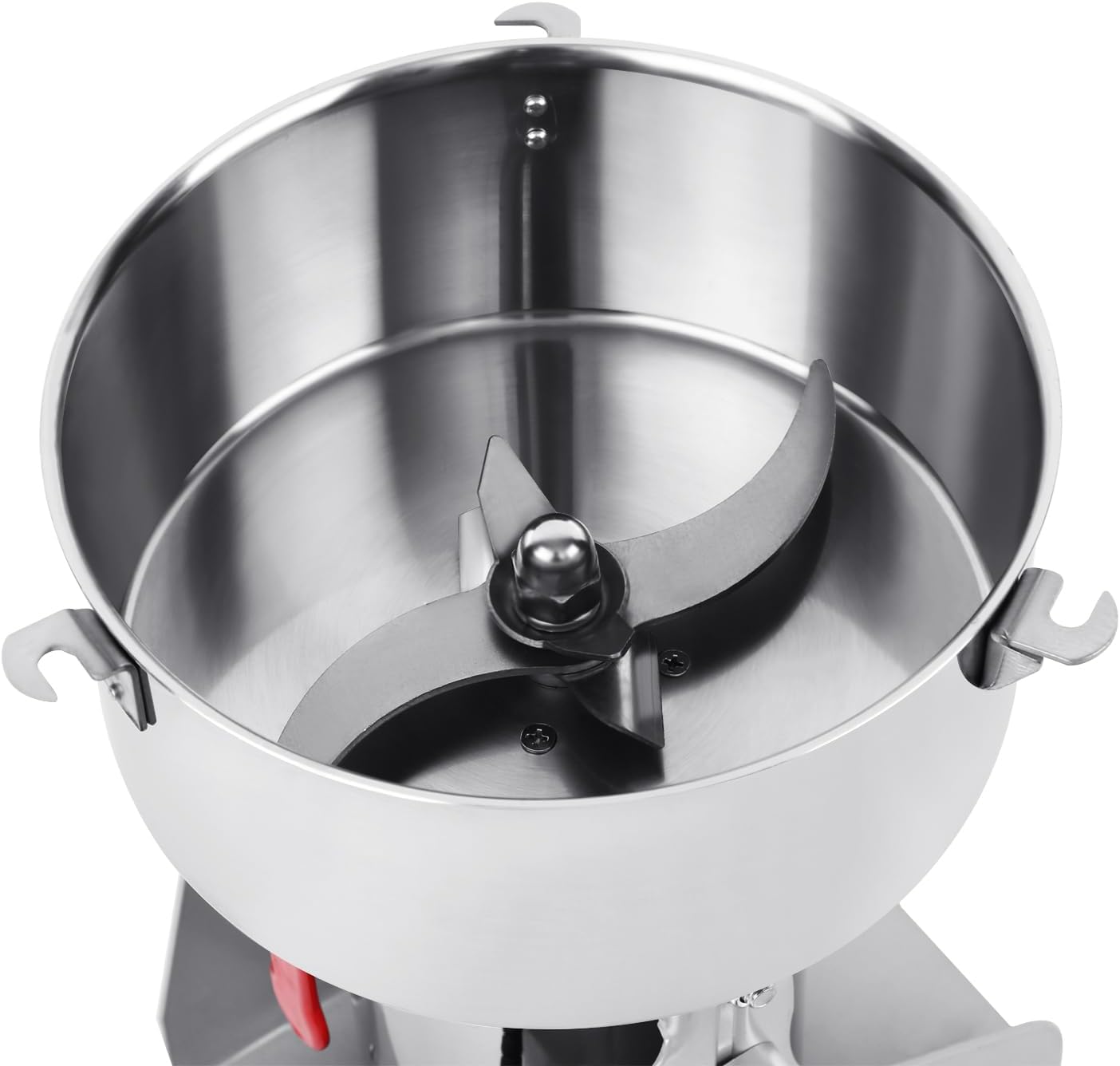 Molinillo eléctrico de grano de 70.55 oz, 3000 W, máquina de polvo de alta velocidad, tipo oscilante, malla 30-300, acero inoxidable de 32000 rpm,