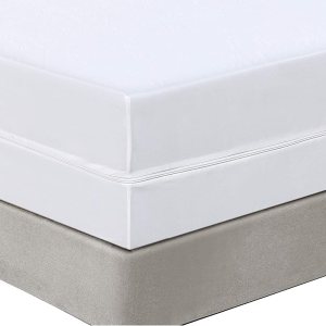 Protector de colchón impermeable con cremallera, tamaño Queen de 60 x 80 x 15 a 18pulgadas, protector de bolsillo extra profundo, protección Protector de colchón impermeable con cremallera, tamaño Queen de 60 x 80 x 15 a 18pulgadas, protector de bolsillo extra profundo, protección