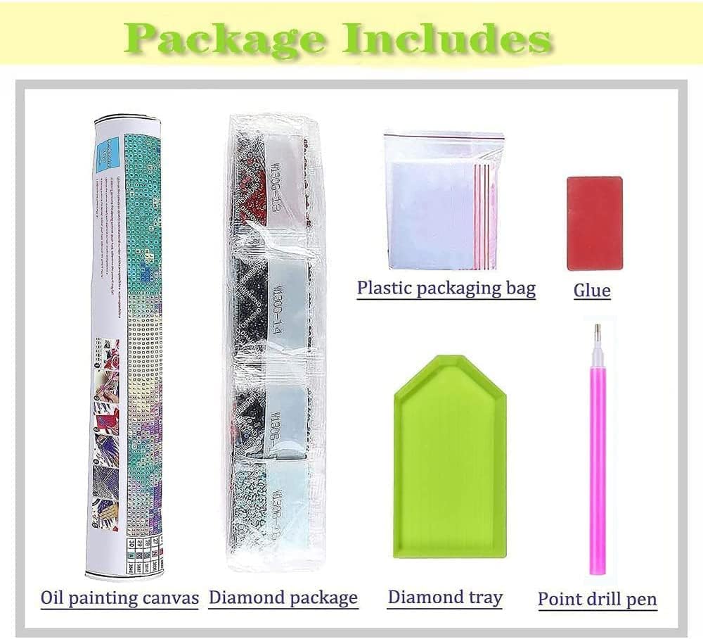 Kits de pintura de diamantes de otoño de Acción de Gracias para adultos, kit de arte de diamantes de calabaza de otoño, pinturas 5D con puntos de