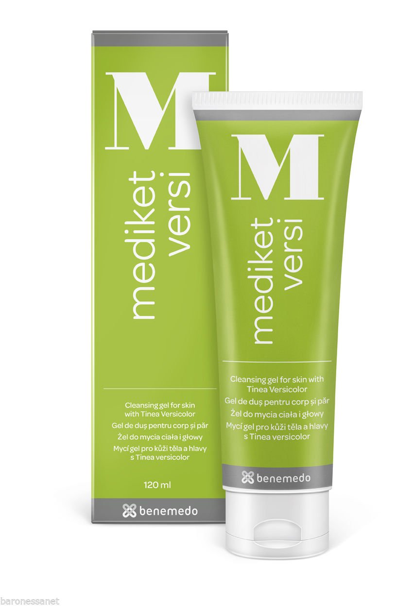 Mediket Versi Gel Limpiador 4.1 fl oz Tinea Versicolor, Seborrea Envío TODO el Mundo