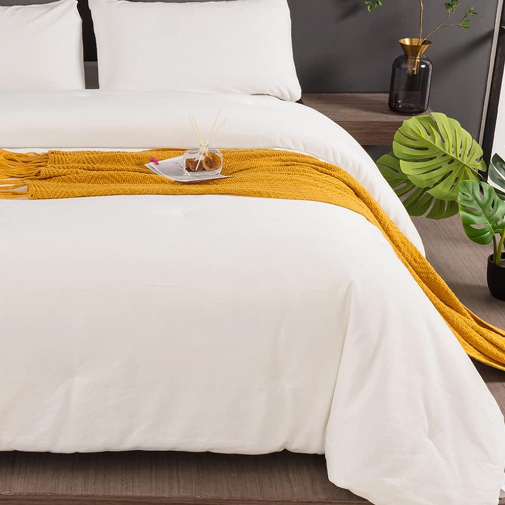 CLOTHKNOW – Juego completo de edredones de algodón para cama individual, queen, matrimonial, de 3 piezas, para cama de niño y niña