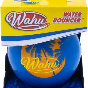 Wahu Bouncer – Pelota de piscina 100% impermeable, bola de salto de 3.5 pulgadas para piscina y playa, salta más de 75 pies en el agua, azul Wahu Bouncer – Pelota de piscina 100% impermeable, bola de salto de 3.5 pulgadas para piscina y playa, salta más de 75 pies en el agua, azul