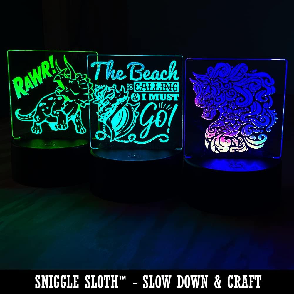 Delightful Kawaii Chibi Axolotl 3D ilusión LED noche luz señal lámpara de escritorio