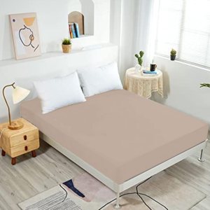 NHNHN Sábana bajera ajustable para cuna, bolsillos profundos, microfibra suave, fácil cuidado, resistente al encogimiento y a la decoloración, NHNHN Sábana bajera ajustable para cuna, bolsillos profundos, microfibra suave, fácil cuidado, resistente al encogimiento y a la decoloración,