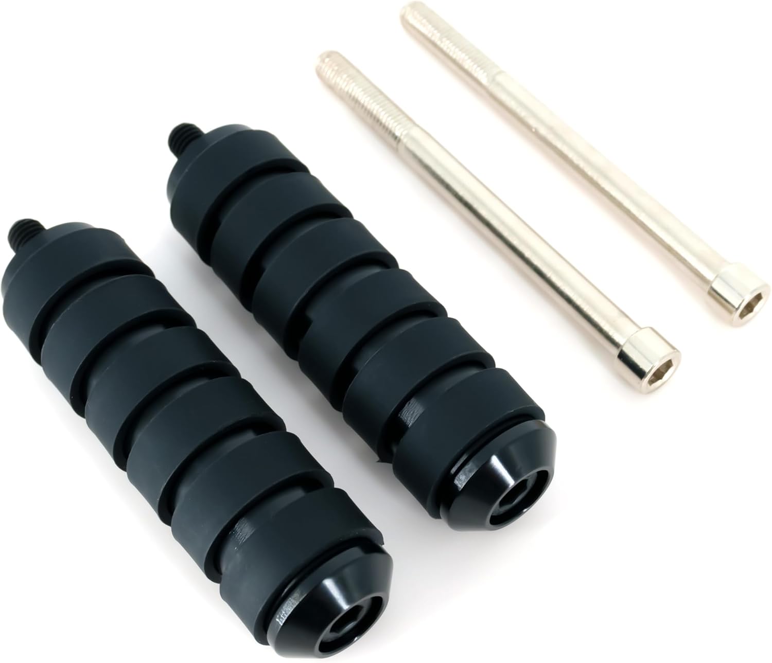 IronHorse – Un par de clavijas de cambio de pie extendidas para motocicleta de 3.8 pulgadas para Harley Softail Sportster Dyna Fat Bob Touring Road