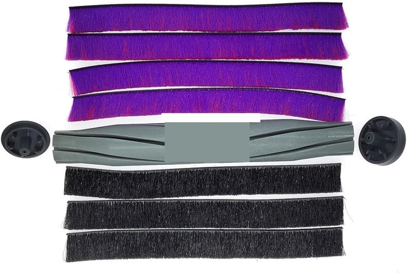 Piezas de repuesto para aspiradora, cepillo de repuesto, filtro HEPA, consumibles de tela para trapeador. Compatible con Midea S8 (color filtro de 2