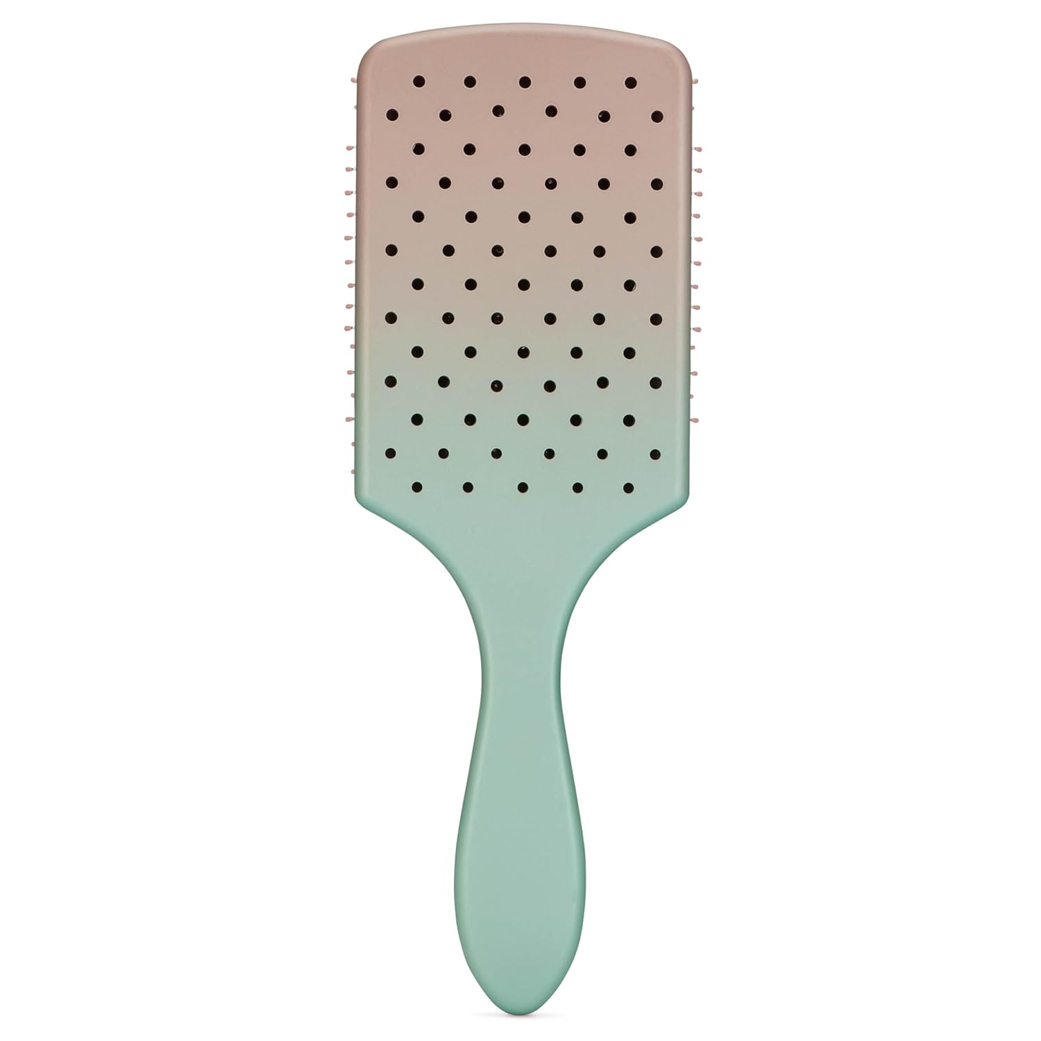 Wet Brush Paddle Detangler cepillo para el cabello, espuma de marcoral (Feel Good Ombre), cerdas IntelliFlex ultrasuaves con diseño AquaVent – Ideal