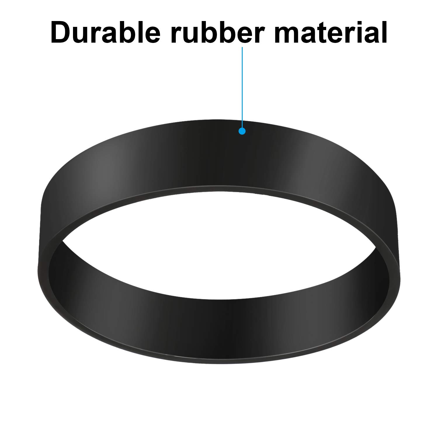 Honoson Cinturón de vacío 0300604 – Correas de repuesto compatibles con aspiradora vertical Oreck XL (4 piezas)