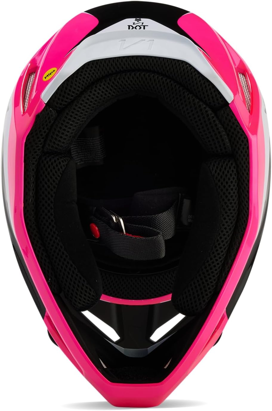 Fox Racing CASCO MOTOCROSS YOUTH V1, NEGROROSA, L