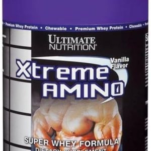 Ultimate Nutrition Xtreme Suplemento dietético de aminoácidos, concentrado de proteína de suero, perfil de aminoácidos para ganador de músculo, 330 Ultimate Nutrition Xtreme Suplemento dietético de aminoácidos, concentrado de proteína de suero, perfil de aminoácidos para ganador de músculo, 330