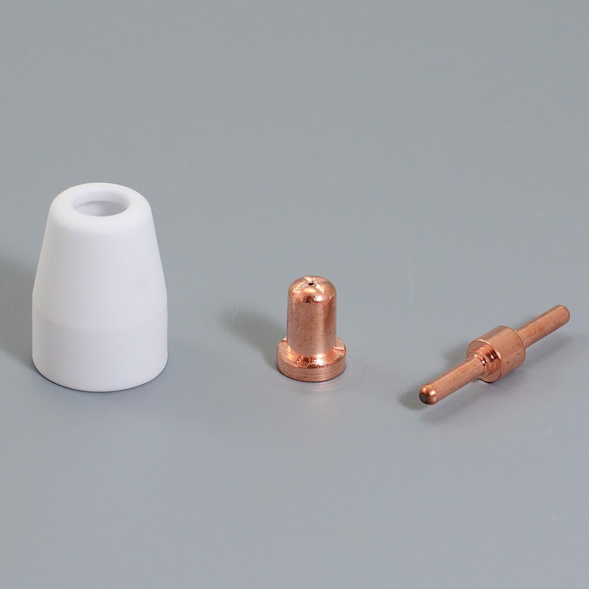 RIVERWELD 40pcs ESAB L-TEC PT-31 JG-40 WSD-LG40 Electrodo de plasma 18205L Consejos Boquilla Extendido 18866L Protector de Sudario Copa 18204 Kit