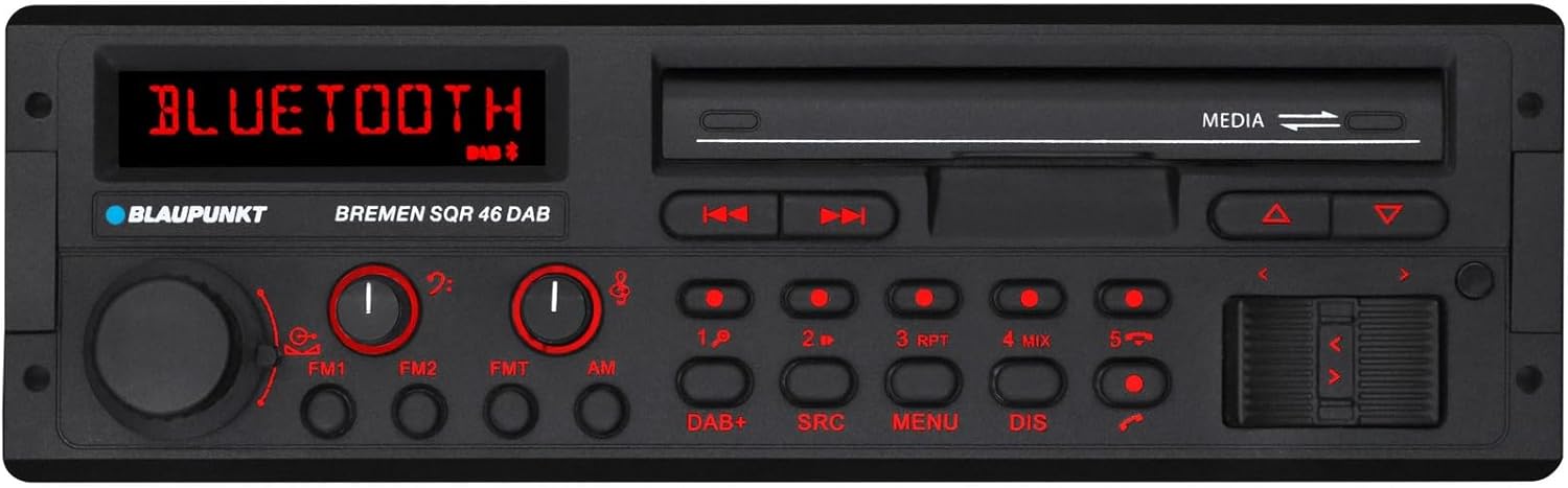 Blaupunkt Bremen SQR 46 DAB 200101800000 cartucho de tóner Negro