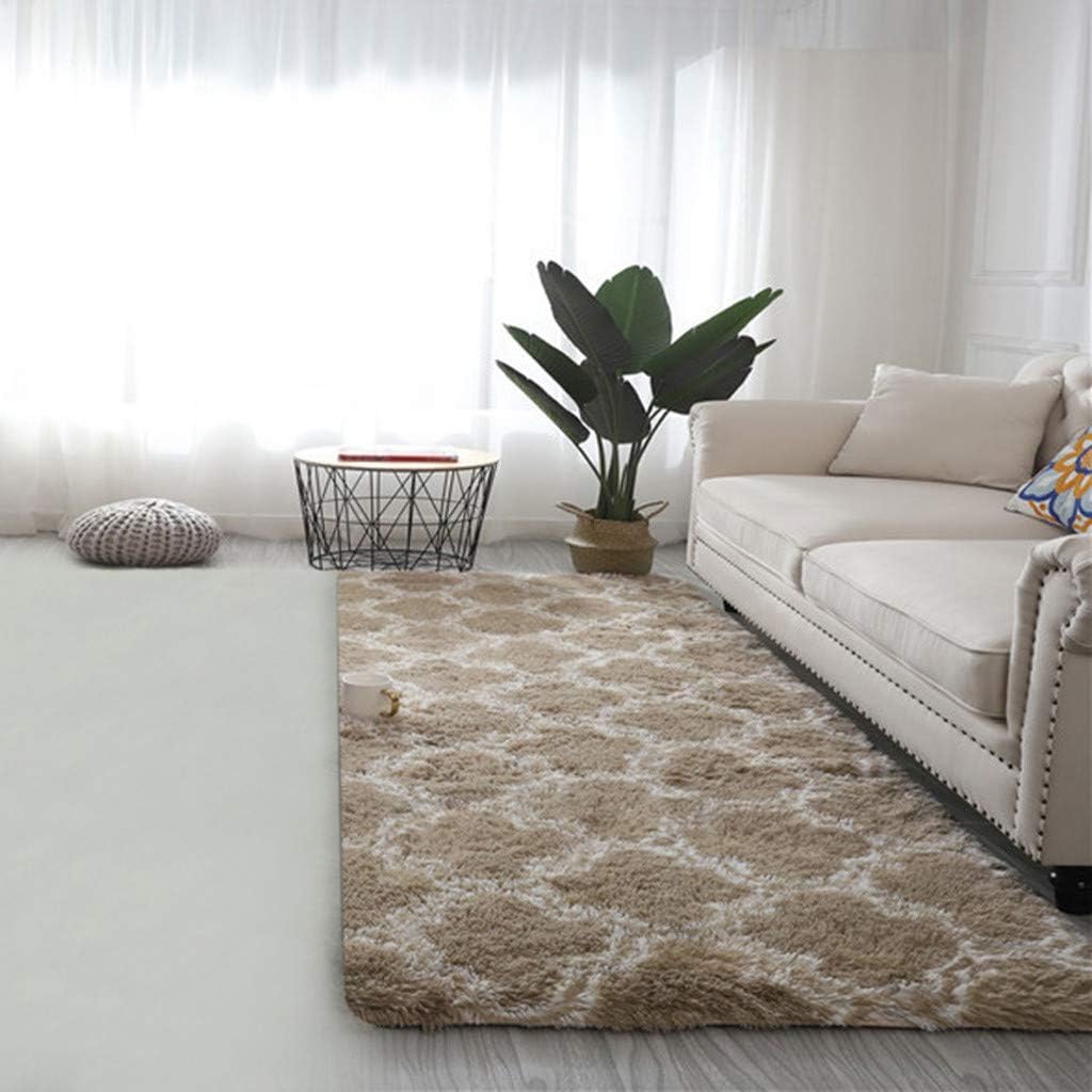 Scceatti Alfombra de área de 5 x 1.5 pies, lavable, copetuda, antideslizante, alfombra para sala de estar, alfombra grande abstracta para el suelo,