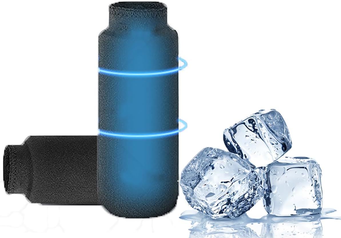 Paquete de hielo para dedos de terapia fría caliente, tela suave, relleno de gel, para artritis, tendinitis, dedo gatillo y dedo hinchado