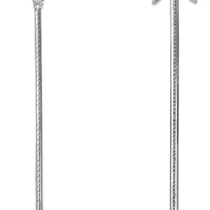 Liatunou Paquete de 2 varitas de estrella plateadas, varitas de corona, varitas de hadas de princesa, palos mágicos para niñas, cumpleaños, fiesta, Liatunou Paquete de 2 varitas de estrella plateadas, varitas de corona, varitas de hadas de princesa, palos mágicos para niñas, cumpleaños, fiesta,