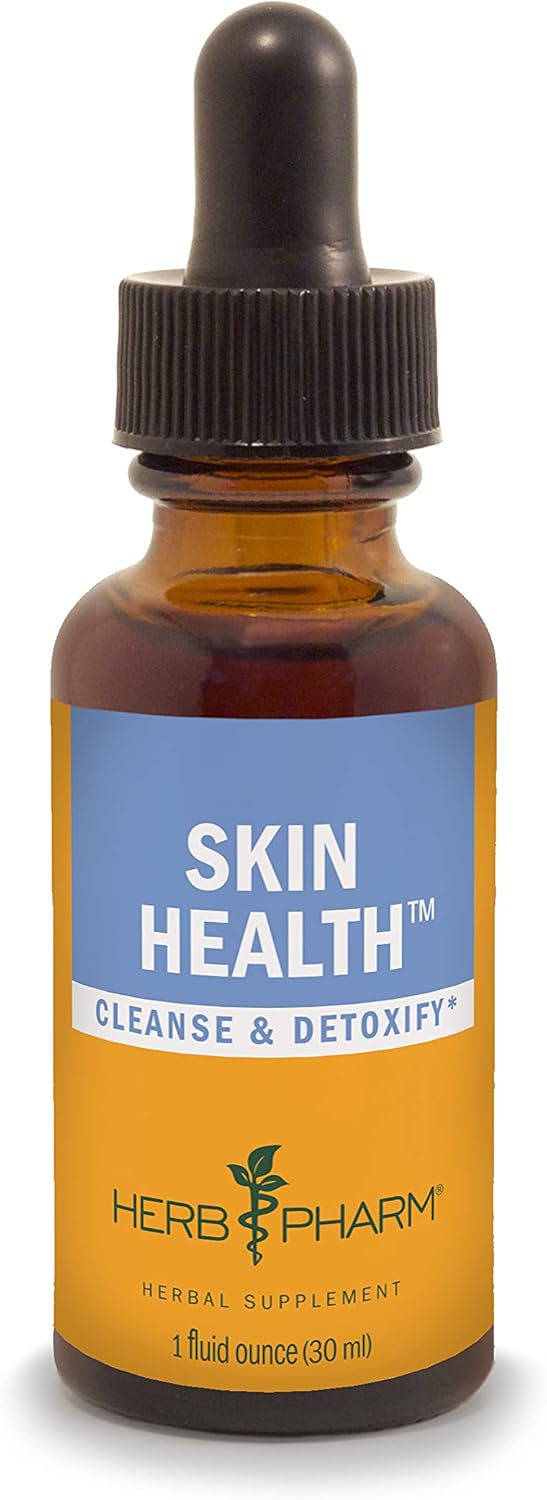 Herb Pharm Skin Health Fórmula herbaria líquida para una piel sana, 1 onza líquida