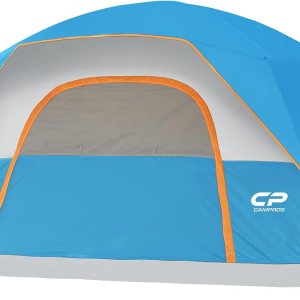 CAMPROS CP Tienda de campaña para 3468 personas, impermeable, resistente al viento, tienda de campaña familiar con lluvia, ventanas de malla CAMPROS CP Tienda de campaña para 3468 personas, impermeable, resistente al viento, tienda de campaña familiar con lluvia, ventanas de malla