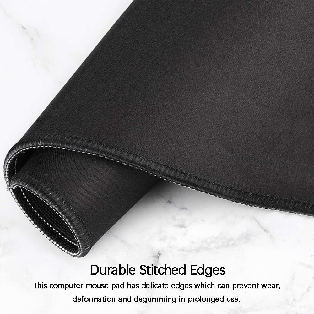 Juego de alfombrillas para mouse y teclado, alfombrilla de mouse extendida para juegos + soporte para reposamuñecas para teclado, espuma