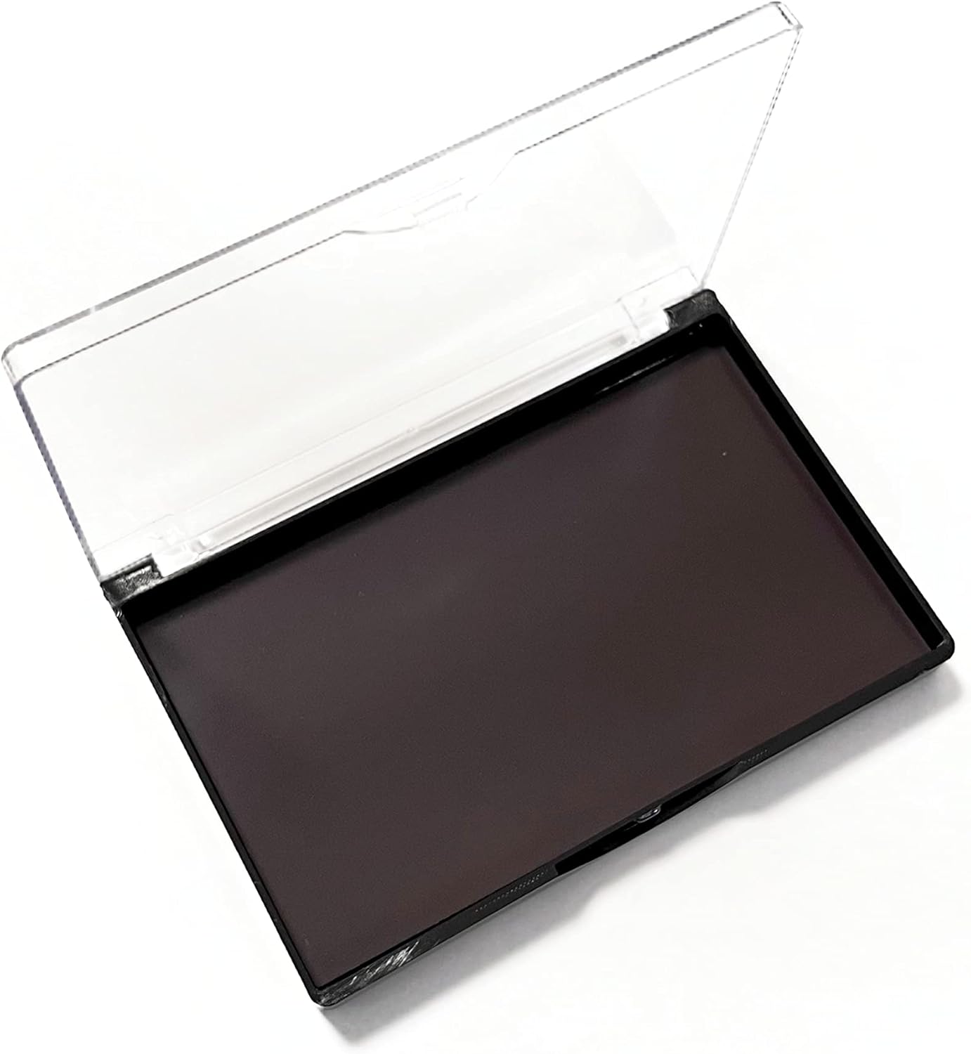 Paleta de maquillaje de peso ligero de sombra de ojos magnética vacía de tamaño pequeño – Viajar, paleta de depósito 4.76 x 3.11, Negro y