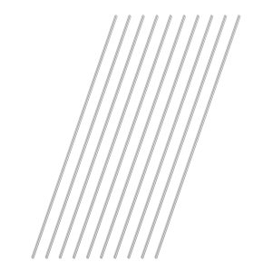 Varillas de aluminio de 0.079 in x 11.811 in de eje sólido redondo Torno Bar Stock para manualidades RC Avión Modelo Coche 10pcs Varillas de aluminio de 0.079 in x 11.811 in de eje sólido redondo Torno Bar Stock para manualidades RC Avión Modelo Coche 10pcs