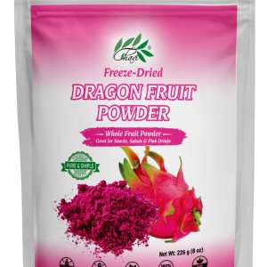 CHAVI Polvo de fruta del dragón liofilizado 8 onzas (Pitaya rosaPitahaya), para batidos, hornear y batidos, sin azúcares añadidos ni conservantes, CHAVI Polvo de fruta del dragón liofilizado 8 onzas (Pitaya rosaPitahaya), para batidos, hornear y batidos, sin azúcares añadidos ni conservantes,