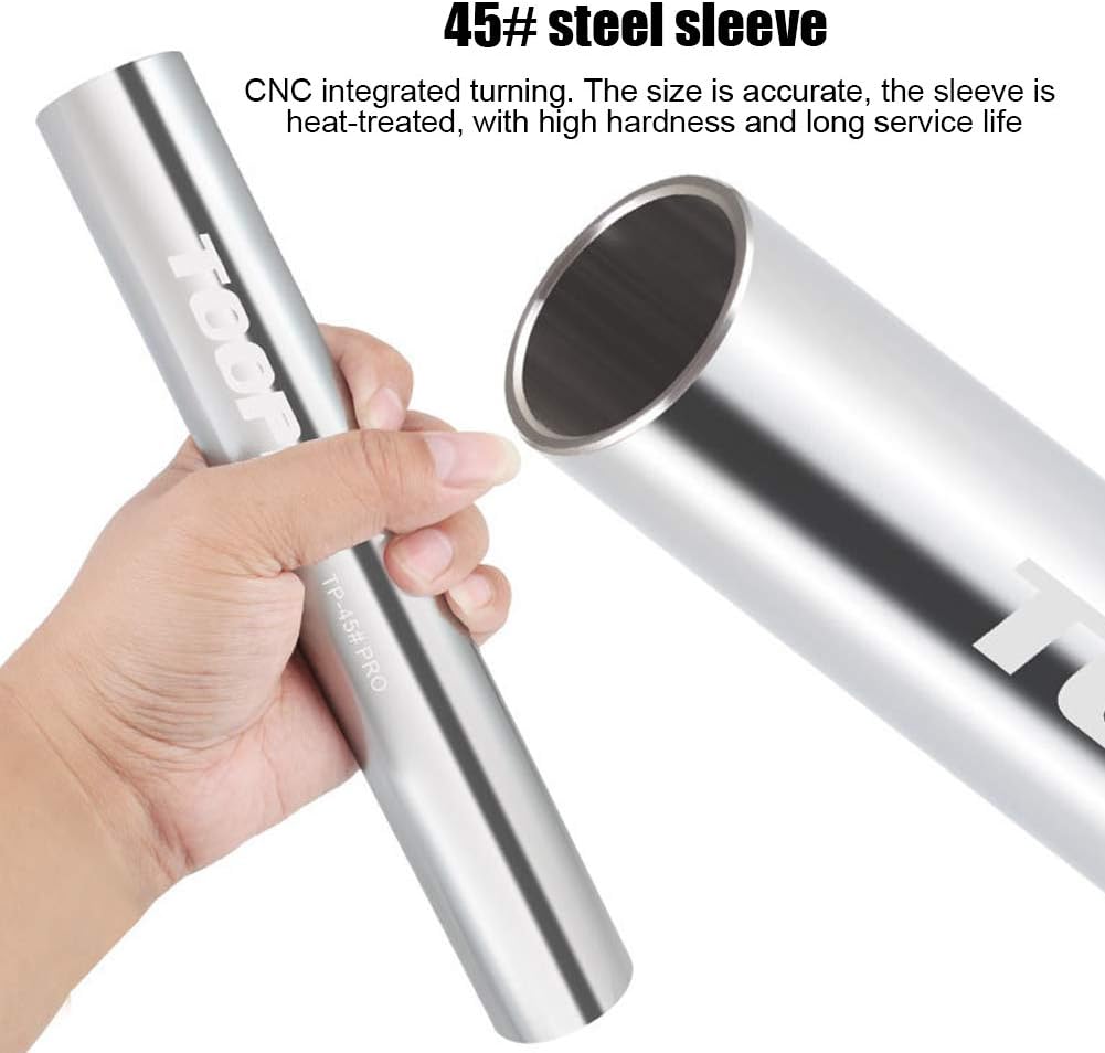 CALIDAKA Herramienta BB de bicicleta de 3 piezas, kit de ajuste de horquilla delantera de reparación de bicicleta de aleación de aluminio,