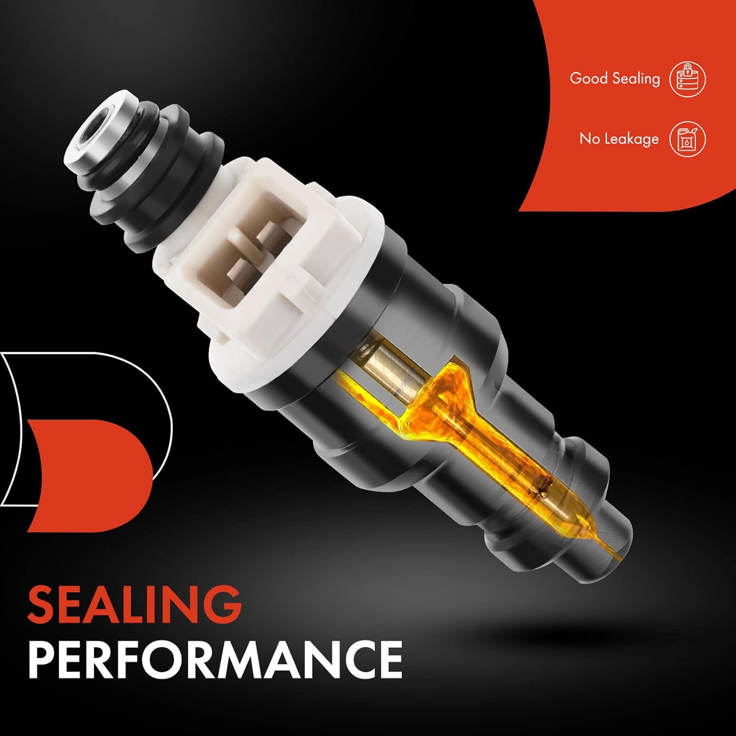 A-Premium Inyectores de combustible compatibles con Volkswagen Jetta 1999-2001, Golf 1999-2001, EuroVan 1997 1999-2000, V6 2.8L, Reemplazo #