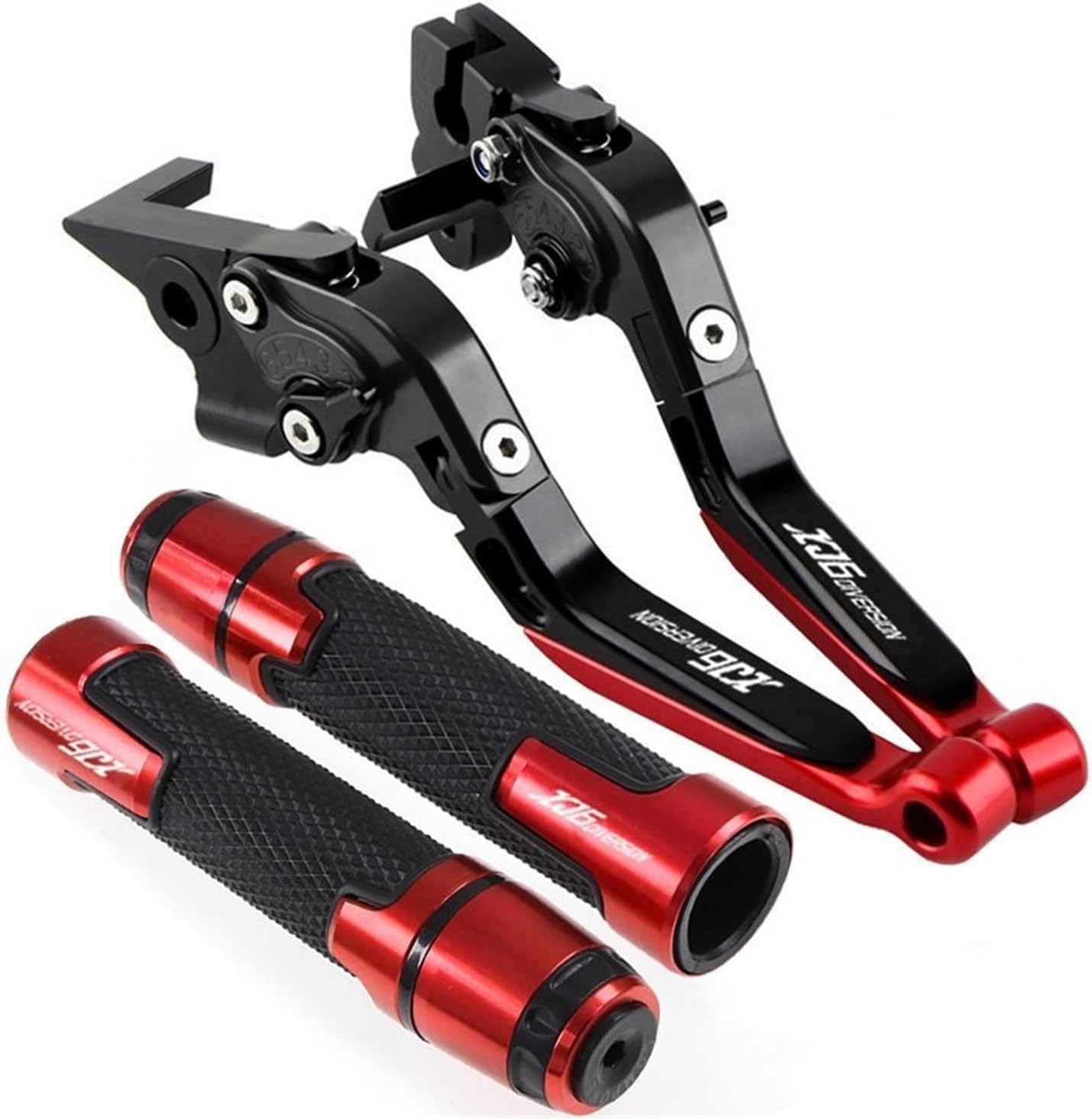 Frenos de tambor de motocicleta Palanca de embrague de freno de motocicleta, empuñadura de manillar para Yamaha XJ6DIVERSION XJ6 Diver SION XJ6