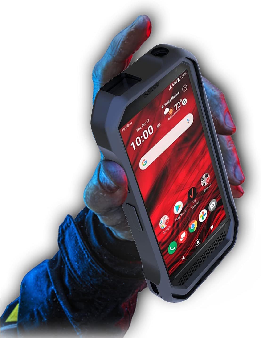 BELTRON DuraForce Ultra 5G – Funda resistente con tecnología reforzada para Kyocera DuraForce Ultra 5G UW E7110 (Verizon), color negro