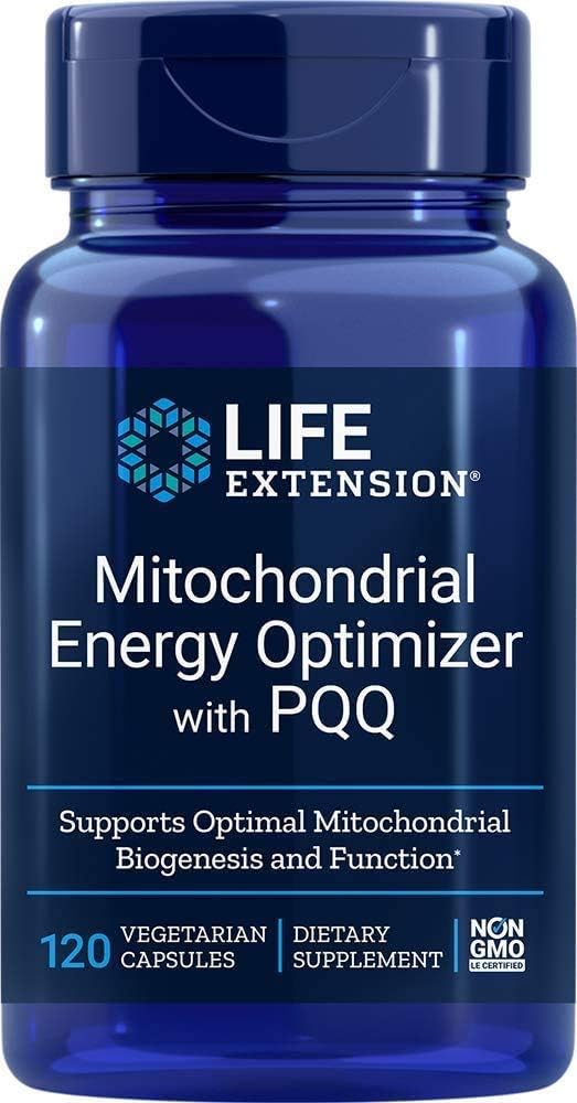 Life Extension Optimizador de energía mitocondrial con BioPQQ, 240 cápsulas