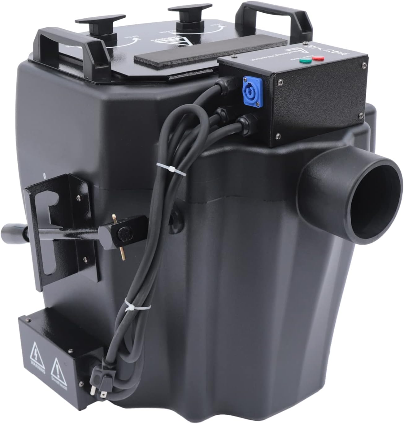Máquina de niebla de hielo seco 6000w Máquina de humo baja con tubo para interior y exterior escenario boda fiesta club 110V