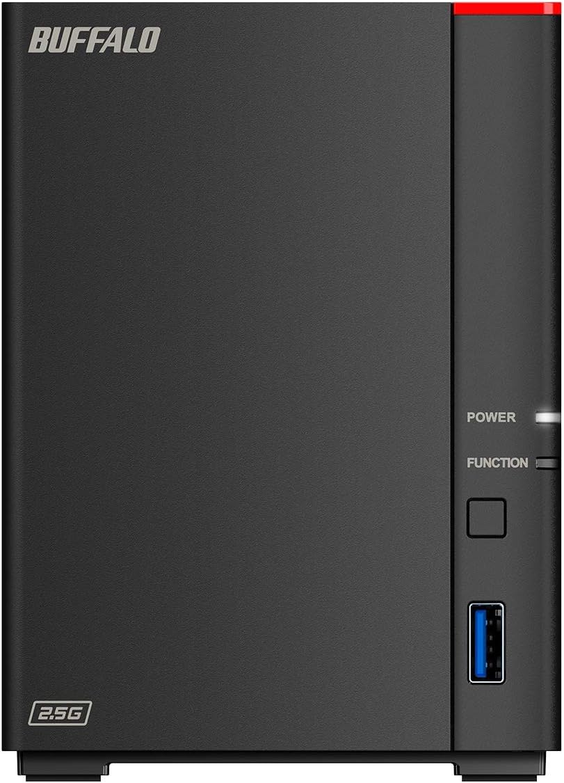 BUFFALO LinkStation SoHo 720 8TB 2-Bay NAS Almacenamiento conectado en red con discos duros HDD incluido Almacenamiento NAS que funciona como