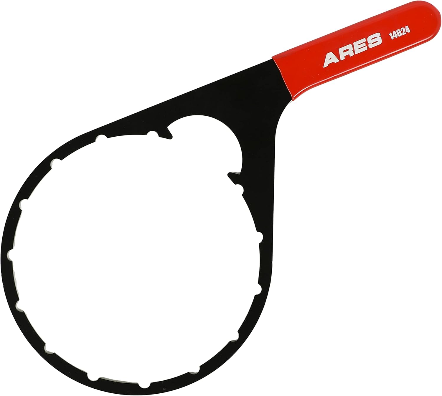ARES 14024 – Llave de cuello de filtro de combustible diesel, 6 pulgadas de diámetro, negro, acero al carbono