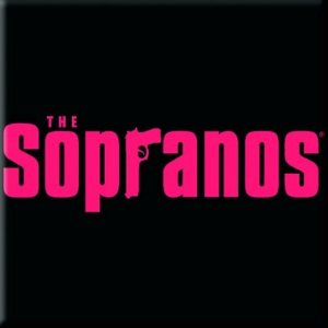Imán para nevera de The Sopranos, logotipo Imán para nevera de The Sopranos, logotipo
