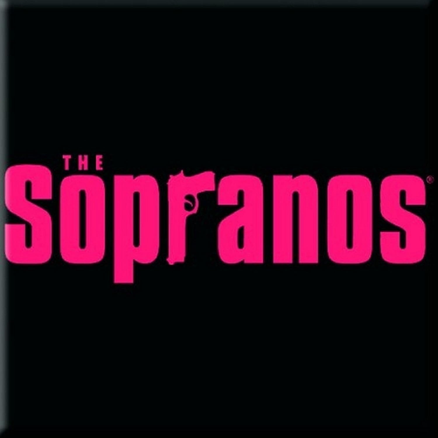 Imán para nevera de The Sopranos, logotipo
