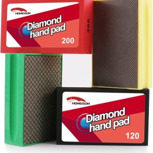 HOMESOM Almohadillas de pulido a mano de diamante galvanizado Almohadilla de pulido de vidrio de grano Piedra Mármol Cerámica Mano DIY Herramienta 4 HOMESOM Almohadillas de pulido a mano de diamante galvanizado Almohadilla de pulido de vidrio de grano Piedra Mármol Cerámica Mano DIY Herramienta 4