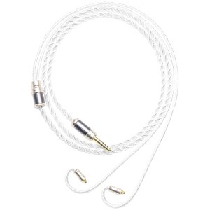 OFC – Cable de 8 hebras de 19 núcleos para auriculares mejorado de alta fidelidad, cable de equilibrio para auriculares Sennheiser IE300 IE600 IE900 OFC – Cable de 8 hebras de 19 núcleos para auriculares mejorado de alta fidelidad, cable de equilibrio para auriculares Sennheiser IE300 IE600 IE900