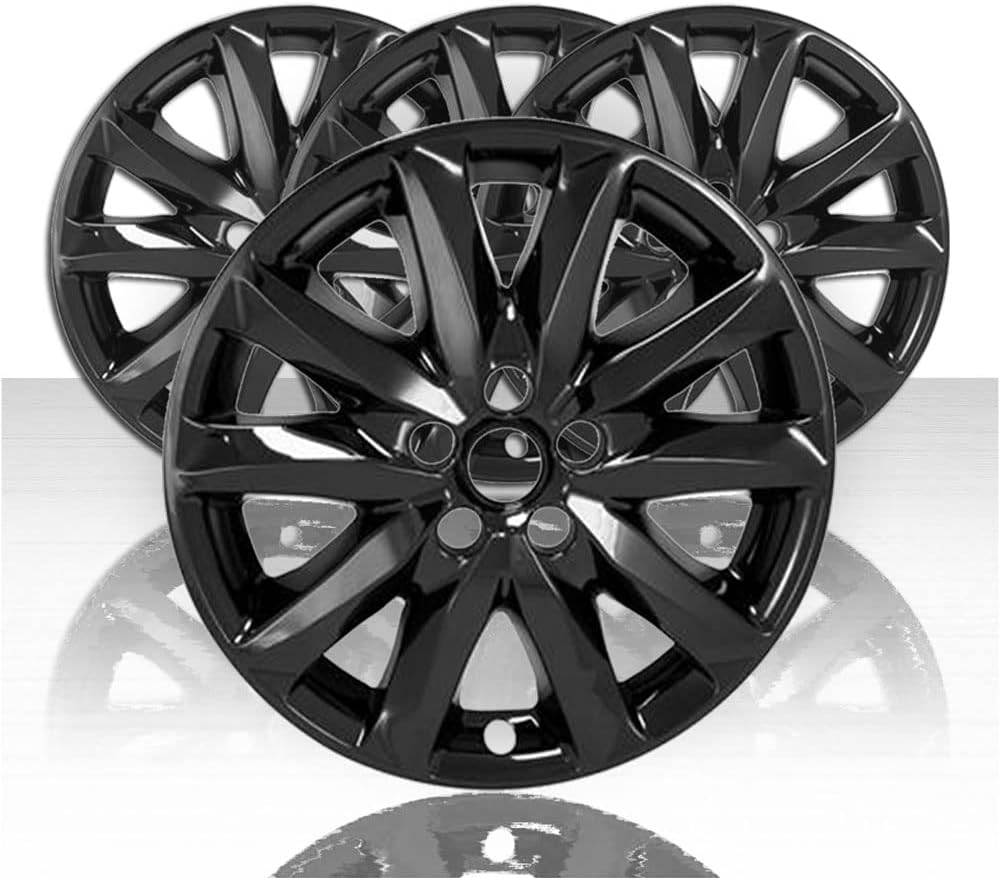 Juego de 4 fundas de rueda de 18″ 5 Dbl Spk para Mazda 3 Touring 2017-2019 – Negro brillante