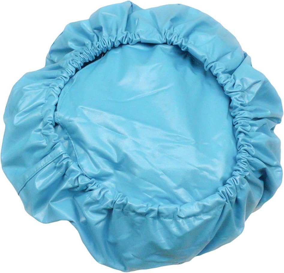 Juego de 4 fundas protectoras completas para sillas dentales, seda de leche avanzada + TPU + película compuesta impermeable (tamaño grande, azul)