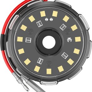 KC HiLiTES Cyclone V2 LED – Luz única – Lente transparente – Haz de inundación de 5 W KC HiLiTES Cyclone V2 LED – Luz única – Lente transparente – Haz de inundación de 5 W