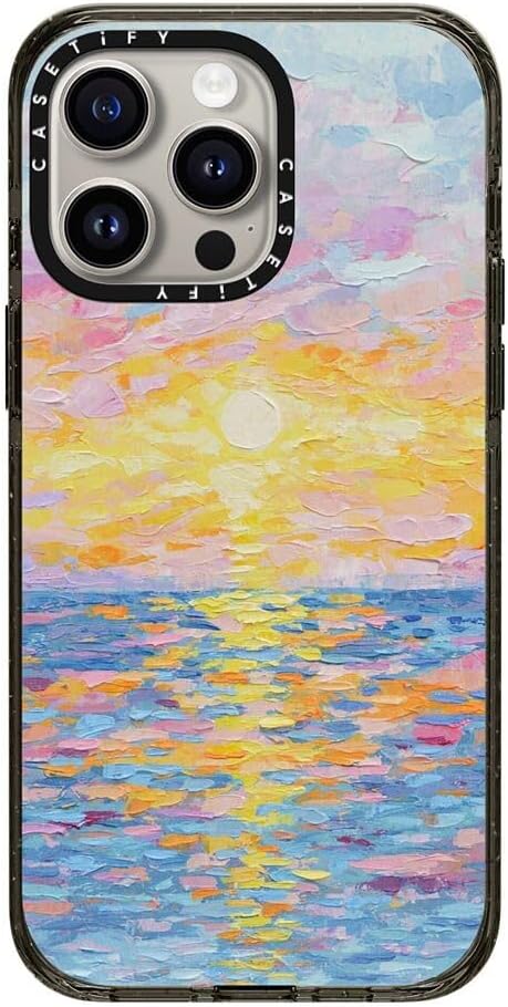 CASETiFY Impact – Funda para iPhone 15 Pro Max 4 veces probada contra caídas de grado militar, protección contra caídas de 8.2 pies, compatible con